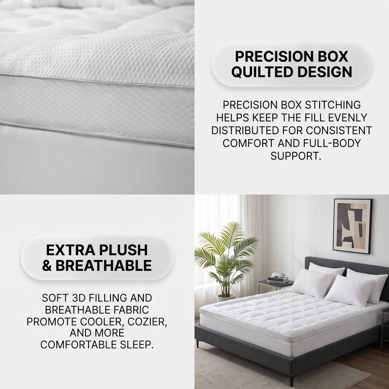 Waterproof Mattress & Pillow Protector – Breathable Quilted Deep Pocket Cover - 9
