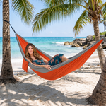 Portable Camping Hammock with Tree Straps – Lightweight Nylon Travel Hammock - 9