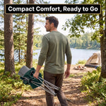 Outdoor 4-Piece Folding Chair and Table Set – Perfect for Camping and Picnics - 9