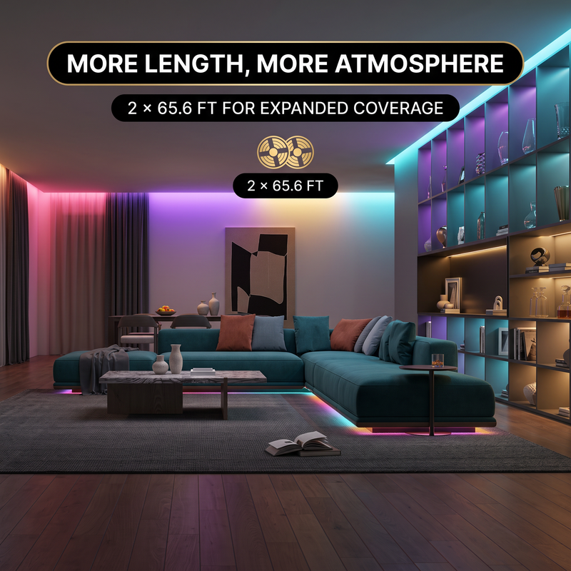 LED STRIP LIGHTS – RGBIC, APP CONTROL & MUSIC SYNC - 9