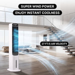 3-in-1 Evaporative Air Cooler Tower Fan with Remote Control - 9