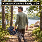 Outdoor 4-Piece Folding Chair and Table Set – Perfect for Camping and Picnics - 9