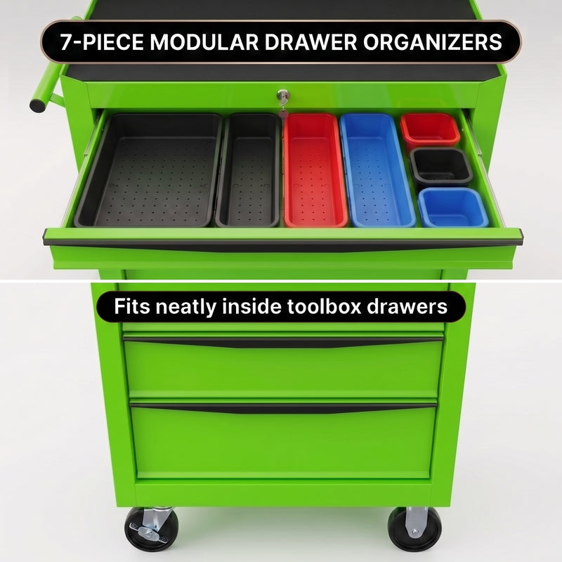 Portable Metal Tool Box Organizer – Compact & Large Options - 9