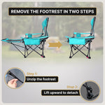 Premium Reclining Outdoor Camping Chair – Adjustable Comfort Seat - 9