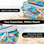 Backpack Beach Chair 2 Pack – Reclining Aluminum, 300 - 500 lbs - 9