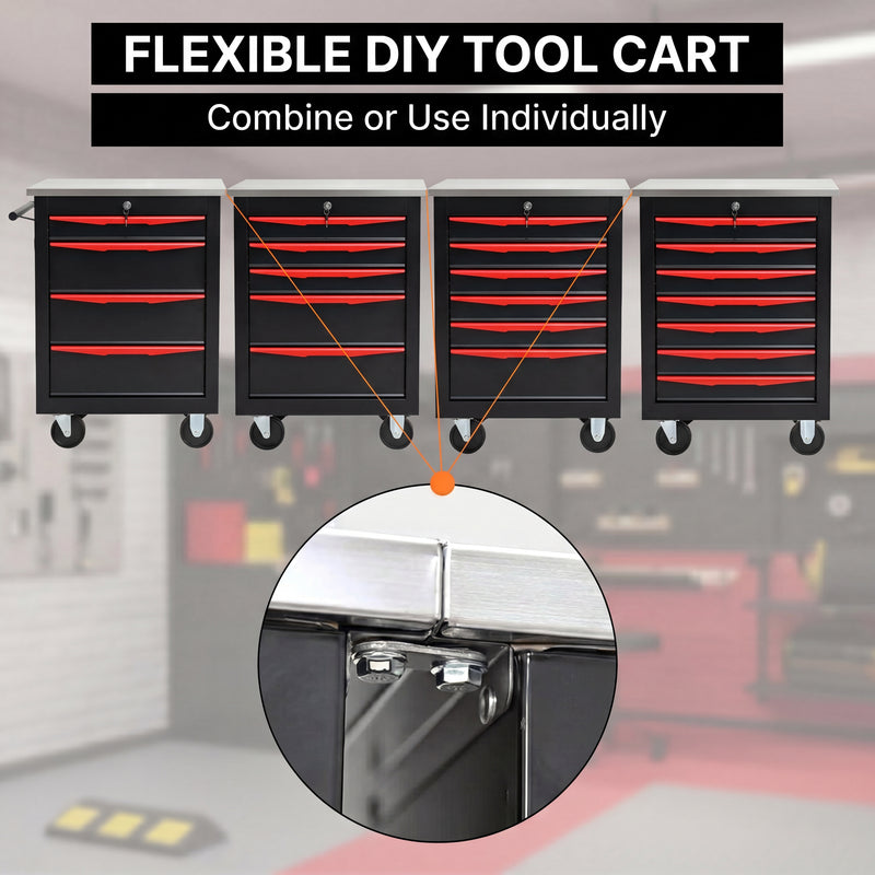 Portable Metal Tool Box Organizer – Compact & Large Options - 9