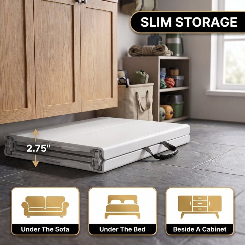 4 ft Adjustable Folding Camping Table - 9