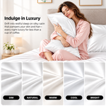 Pillowcases, Set of 2 – Viscose from Bamboo or Polyester Satin - 9