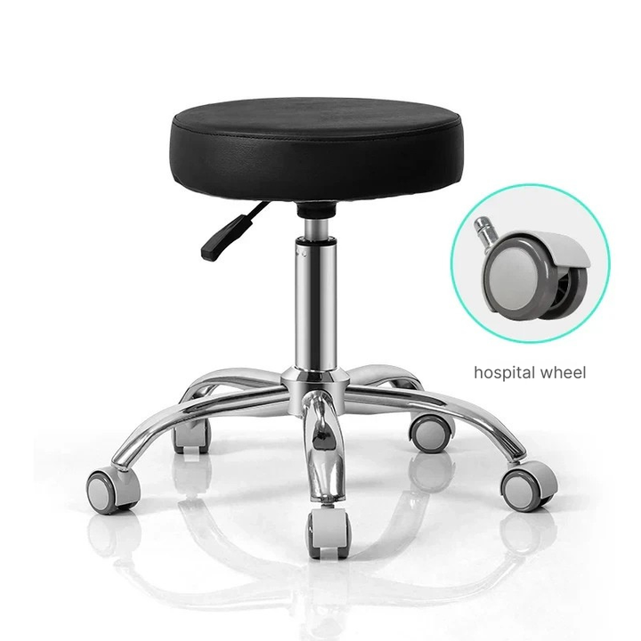 Rotating lift chair Beauty salon Surgical technician chair Round stool Haircut PT stool Pulley Big chair Beauty stool Backrest