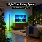 FLOOR LAMP – SMART RGBIC CORNER LAMP WITH MUSIC SYNC - 9