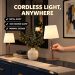 CORDLESS TABLE LAMP – RECHARGEABLE & WATERPROOF FOR SHOWER, BATHROOM AND OUTDOOR USE - 9