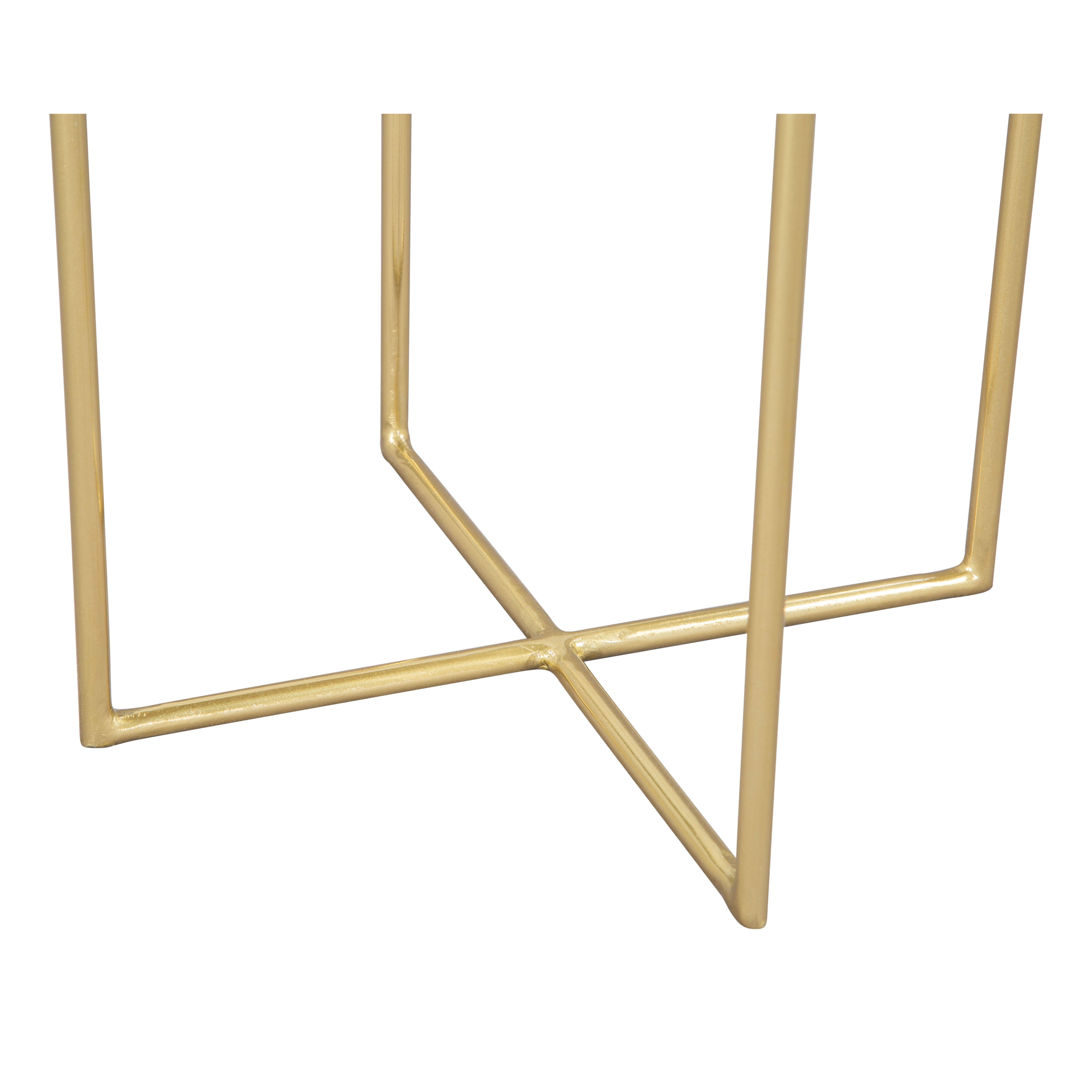 Lotus Side Table Gold