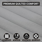 2-Person Quilted Outdoor Hammock 12FT – Double Layer with Pillow & Storage - 9