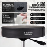 360° Swivel Pneumatic Mechanic Stool — 300–330 lbs Capacity, Padded Seat | Trufairs - 9