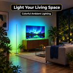 FLOOR LAMP – SMART RGBIC CORNER LAMP WITH MUSIC SYNC - 9