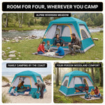 2-4 Person Dome And Cabin Camping Tents - 9