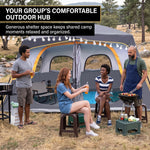5–8 PERSON FAMILY DOME CAMPING TENT – WATERPROOF OUTDOOR TENT WITH RAINFLY & CARRY BAG - 9