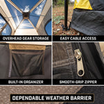 8–10 Person Instant Cabin Camping Tent with Room Divider - 9