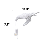 Gothic Raven Lamp – Dark Academia Table Light - 9