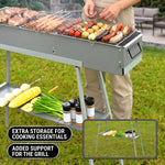 PORTABLE CHARCOAL HIBACHI GRILL – COMMERCIAL-QUALITY FOLDABLE BBQ GRILL FOR CAMPING, BACKYARD & OUTDOOR COOKING - 9
