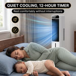 3-in-1 Evaporative Air Cooler Tower Fan with Remote Control - 9