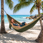 Portable Camping Hammock with Tree Straps – Lightweight Nylon Travel Hammock - 9