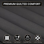 2-Person Quilted Outdoor Hammock 12FT – Double Layer with Pillow & Storage - 9