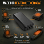 Portable Adjustable Hunting Chair with Swivel & Heated - 9