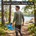 Outdoor 4-Piece Folding Chair and Table Set – Perfect for Camping and Picnics - 9