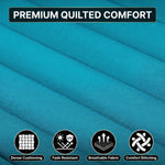 2-Person Quilted Outdoor Hammock 12FT – Double Layer with Pillow & Storage - 9