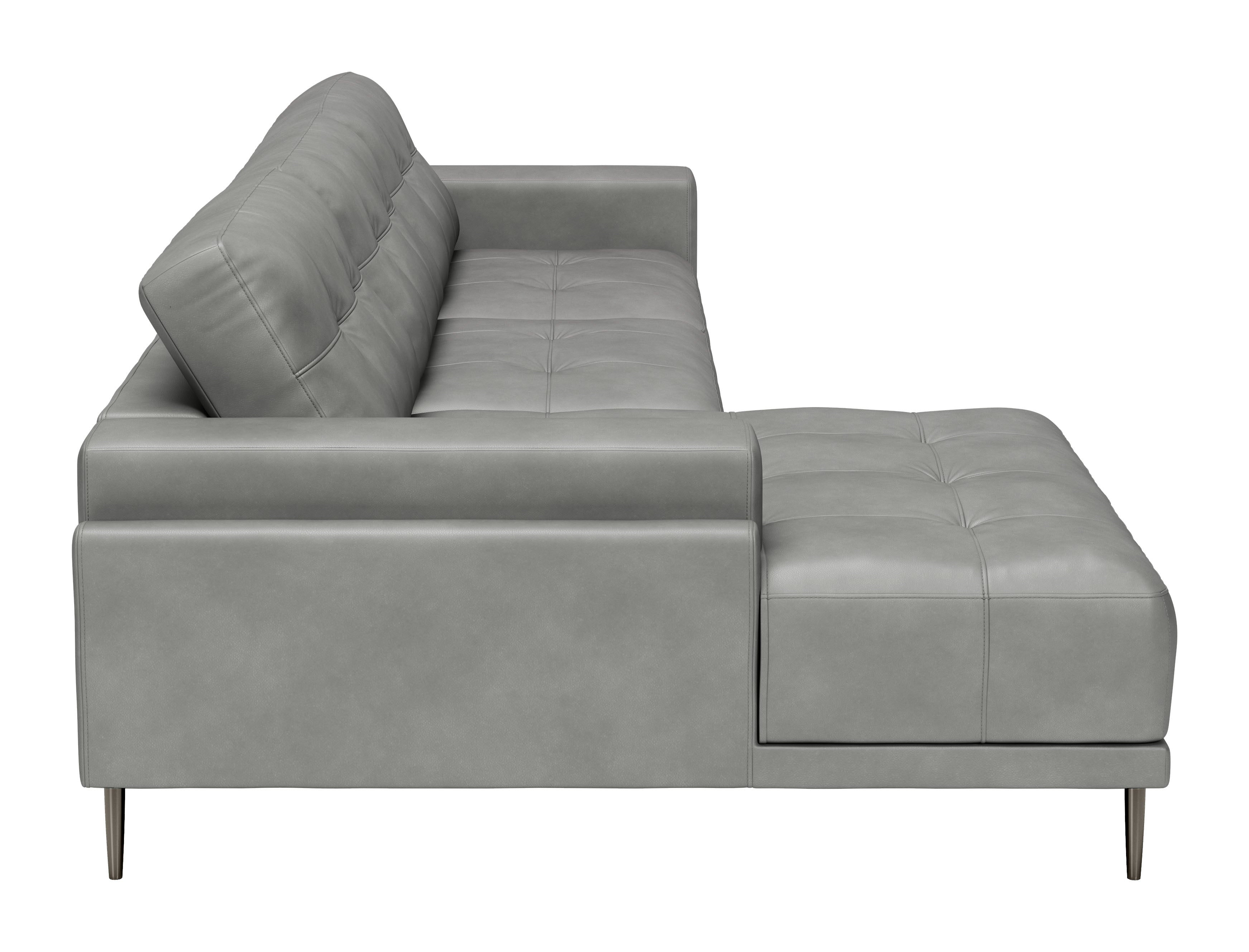 Bliss LAF Chaise Sectional Gray