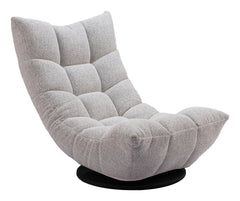 Down Go Swivel Chair Ash Gray