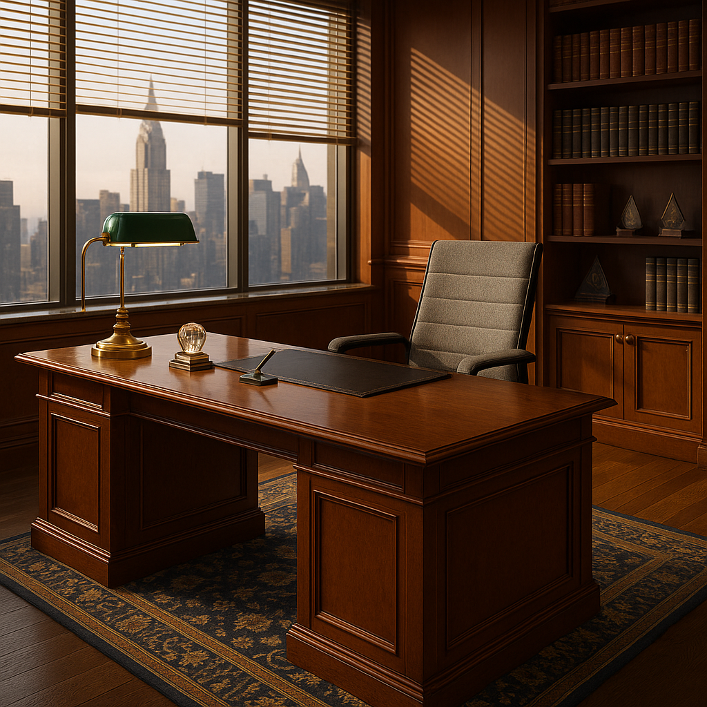 Auction Office Chair: Modern Faux Leather Adjustable Height Chair with Bronze Steel Frame