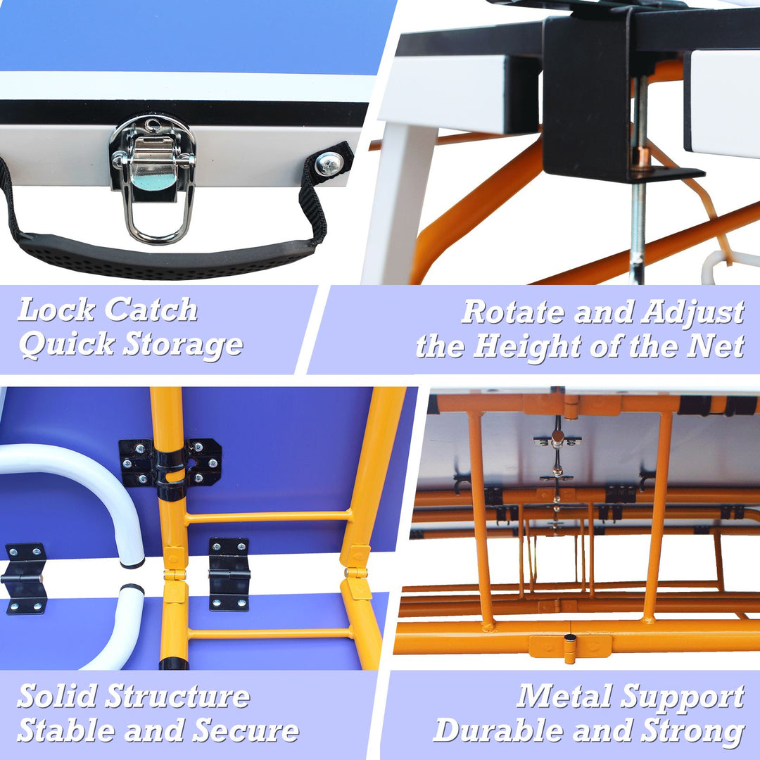 9ft Mid-Size Table Tennis