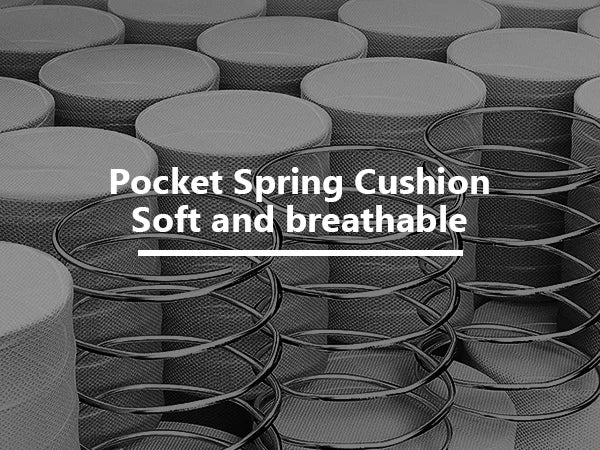 GTPLAYER Gaming Chair with Pocket Spring Cushion, Linkage Armrests & Footrest, Ergonomic Office Chair with Lumbar Support