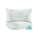 Adjustable Shredded Memory Foam Pillows, Set of 2 – Classic & Cooling