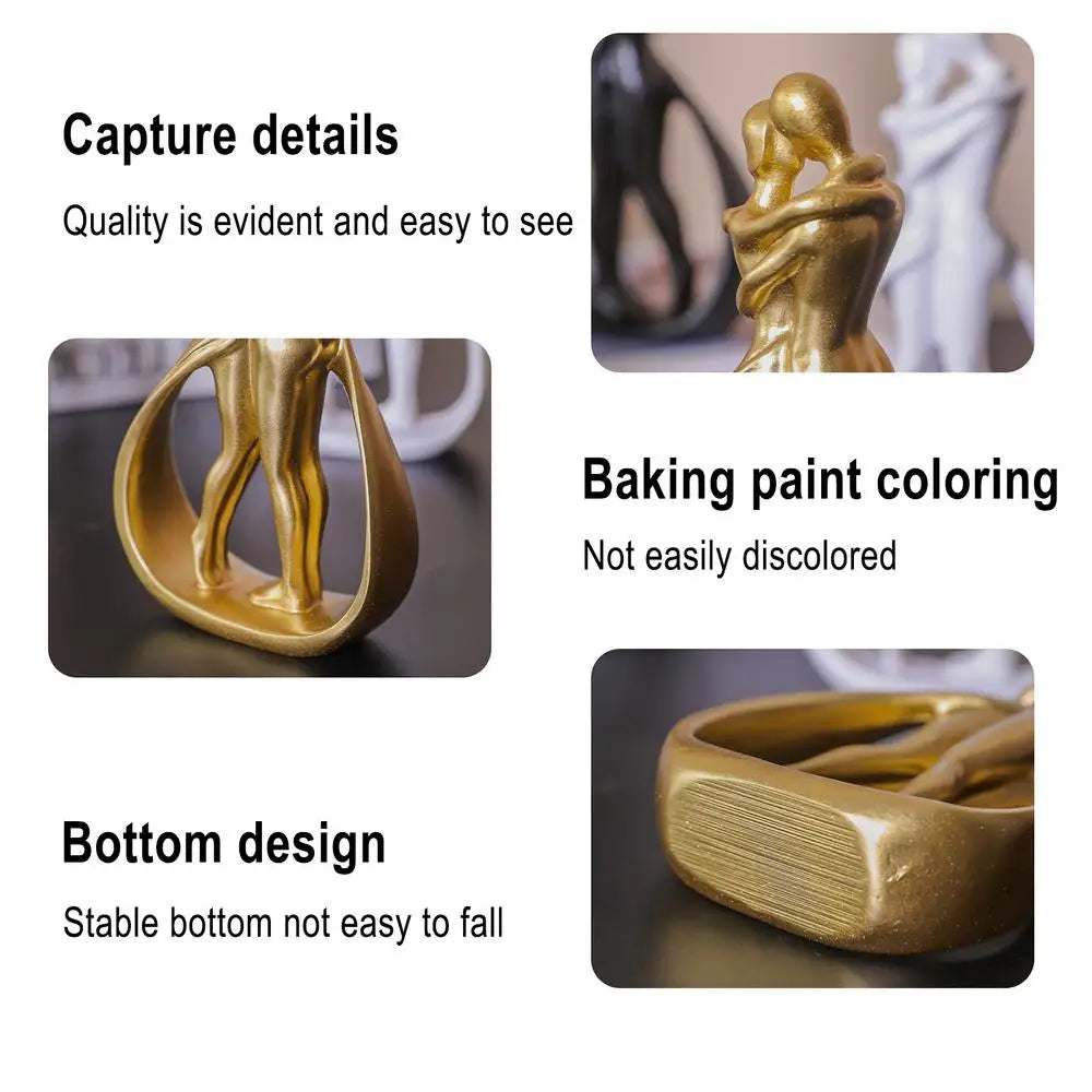 Abstract Couple Figurine