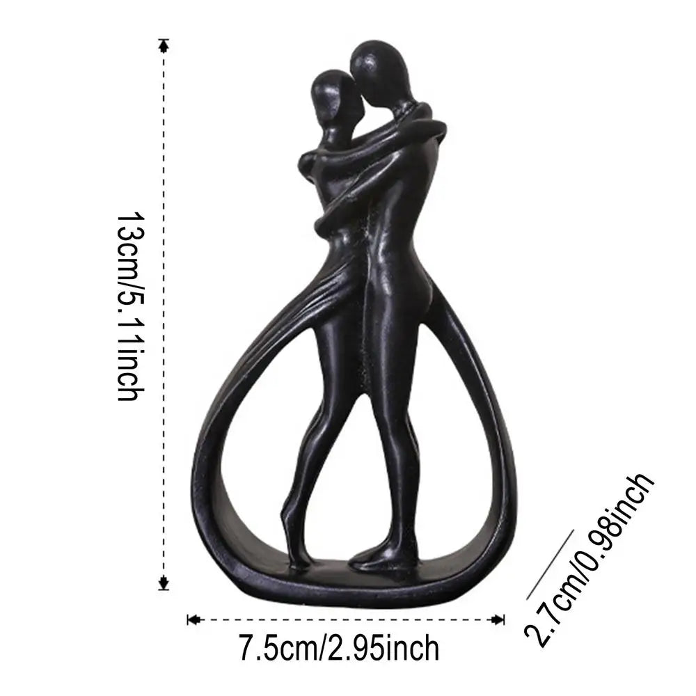 Abstract Couple Figurine
