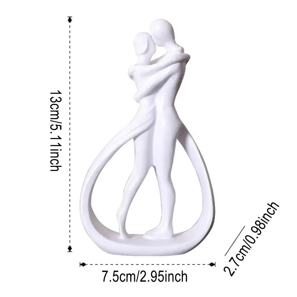 Abstract Couple Figurine