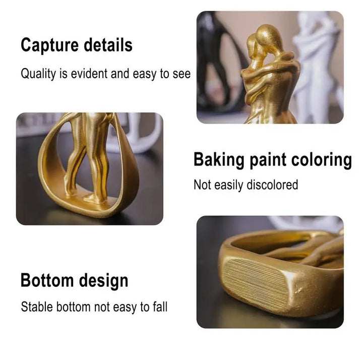 Abstract Couple Figurine