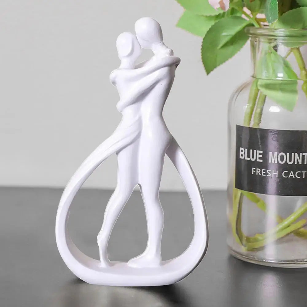 Abstract Couple Figurine