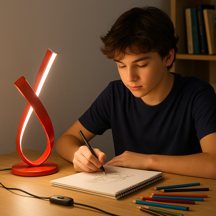 Abstract LED Table Lamp