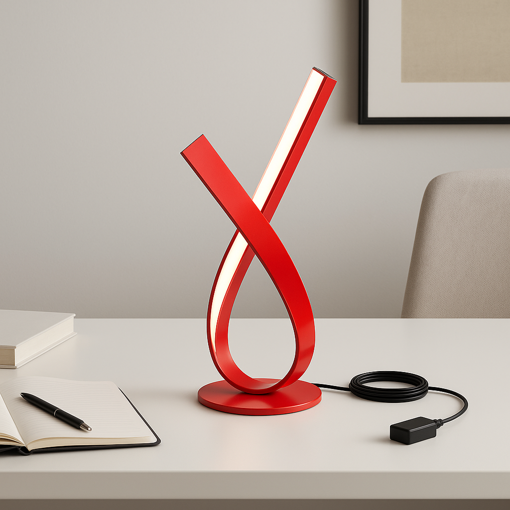Abstract LED Table Lamp