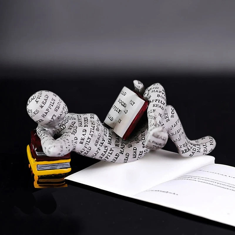 Abstract Reading Women Figurine