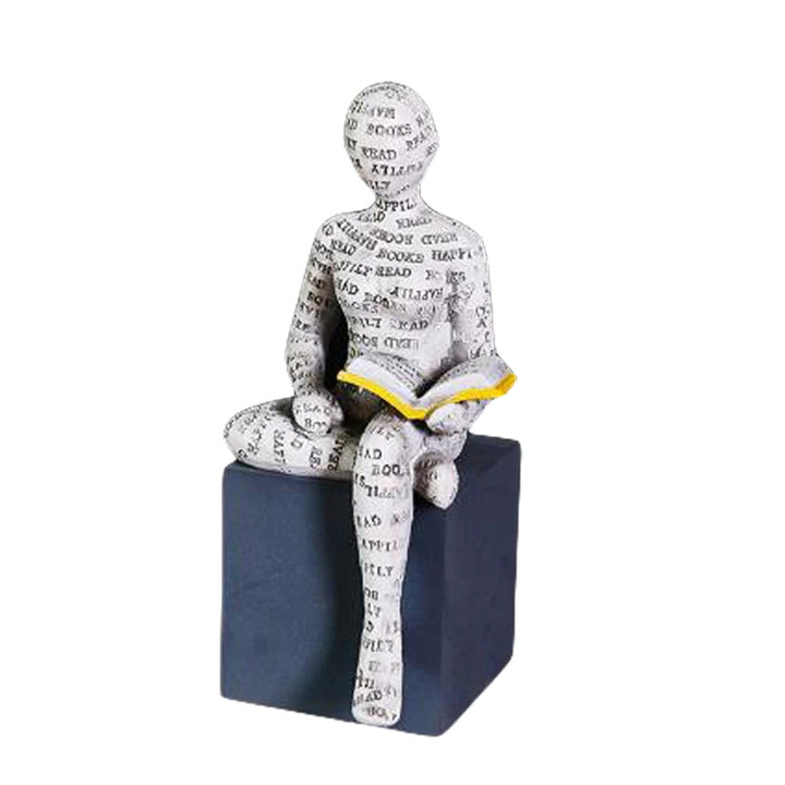 Abstract Reading Women Figurine