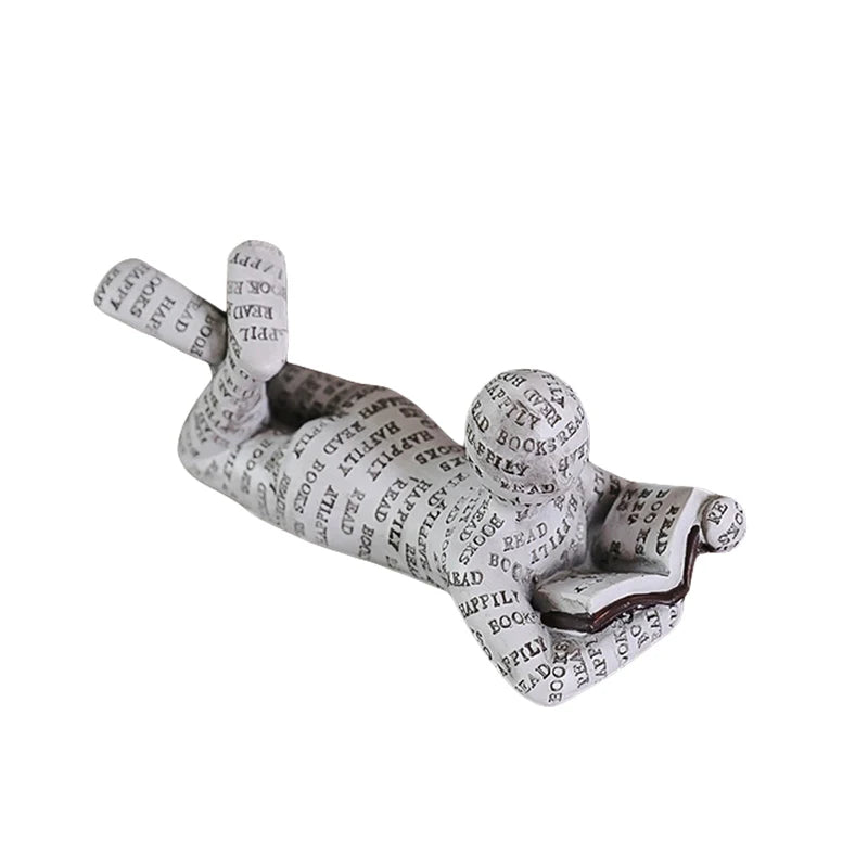 Abstract Reading Women Figurine