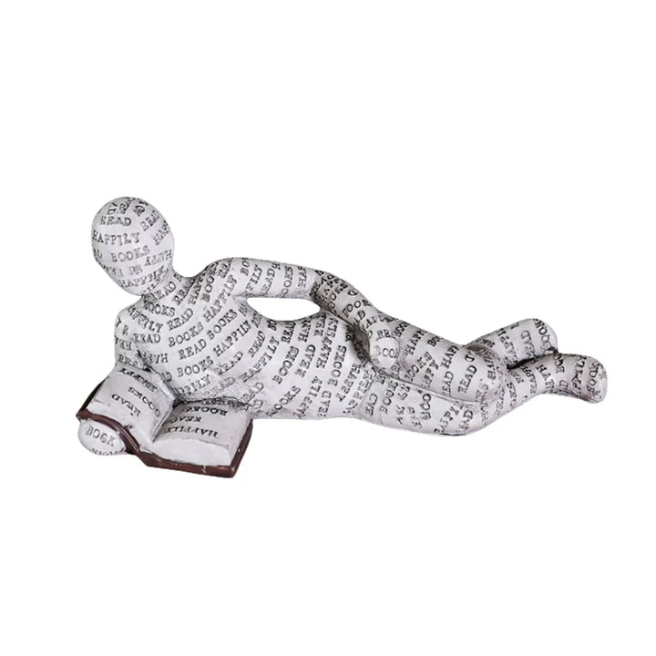 Abstract Reading Women Figurine