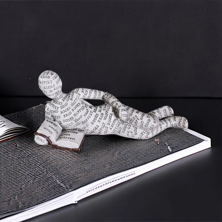 Abstract Reading Women Figurine