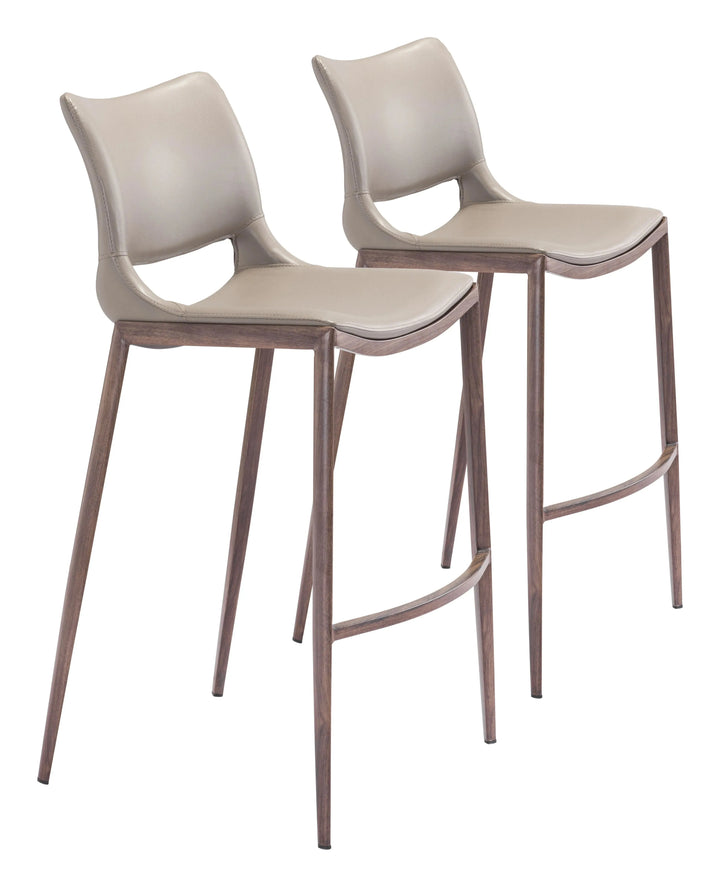 Ace Barstool Brown & Walnut