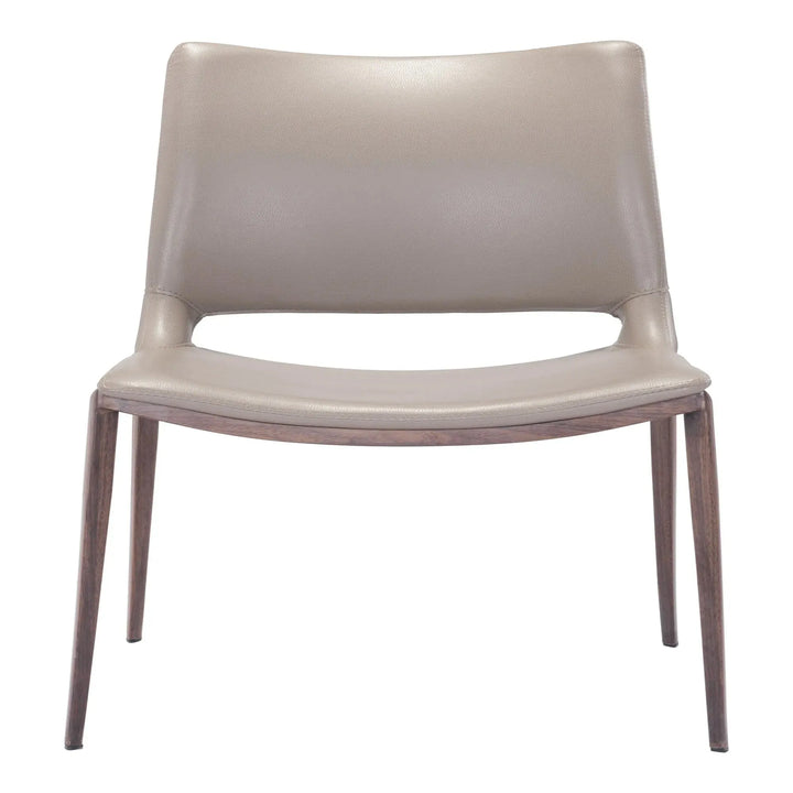 Ace Dining Chair Brown & Walnut
